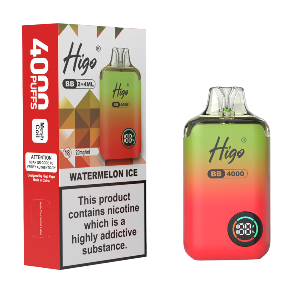 HIGO BB4000 KIT WATERMELON ICE (10)