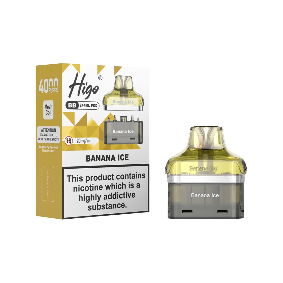 HIGO BB4000 REFILL BANANA ICE (5)