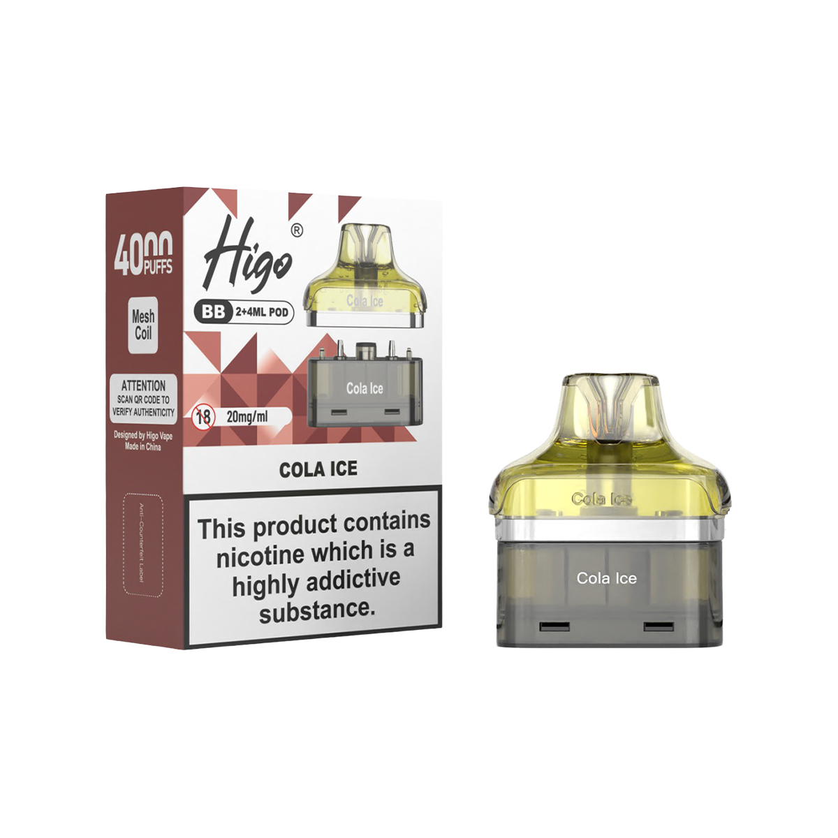 HIGO BB4000 REFILL COLA ICE (5)