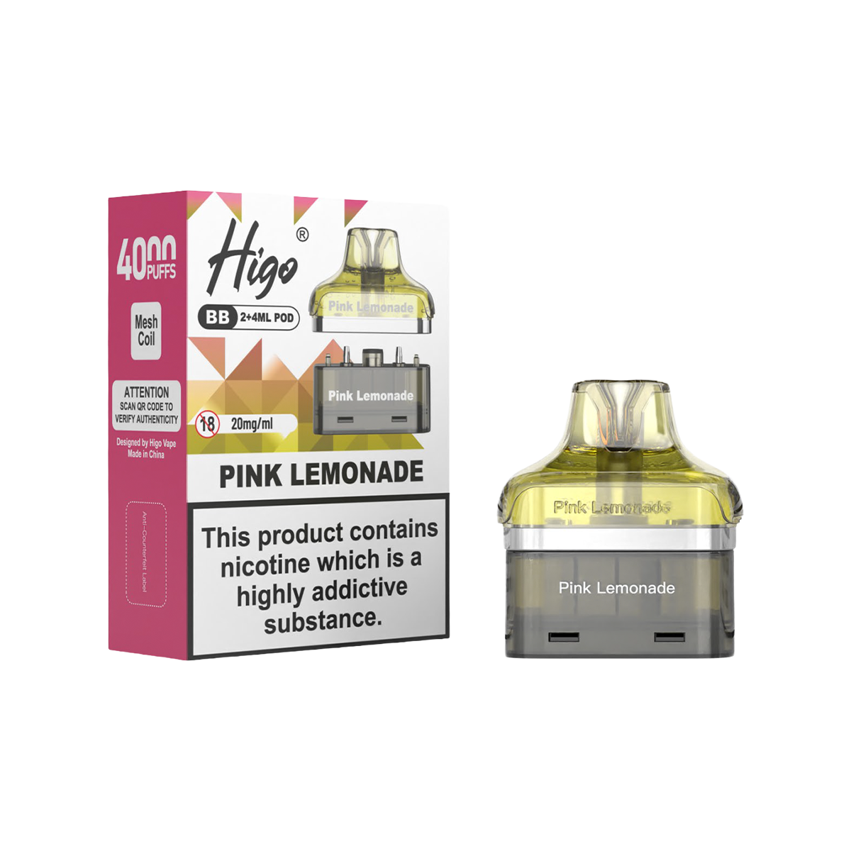 HIGO BB4000 REFILL PINK LEMONADE (5)