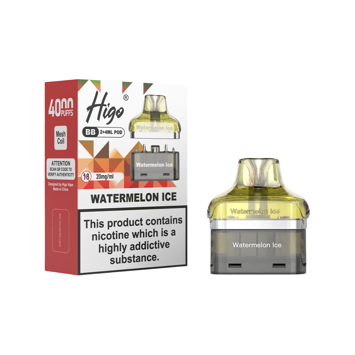 HIGO BB4000 REFILL WATERMELON ICE (5)