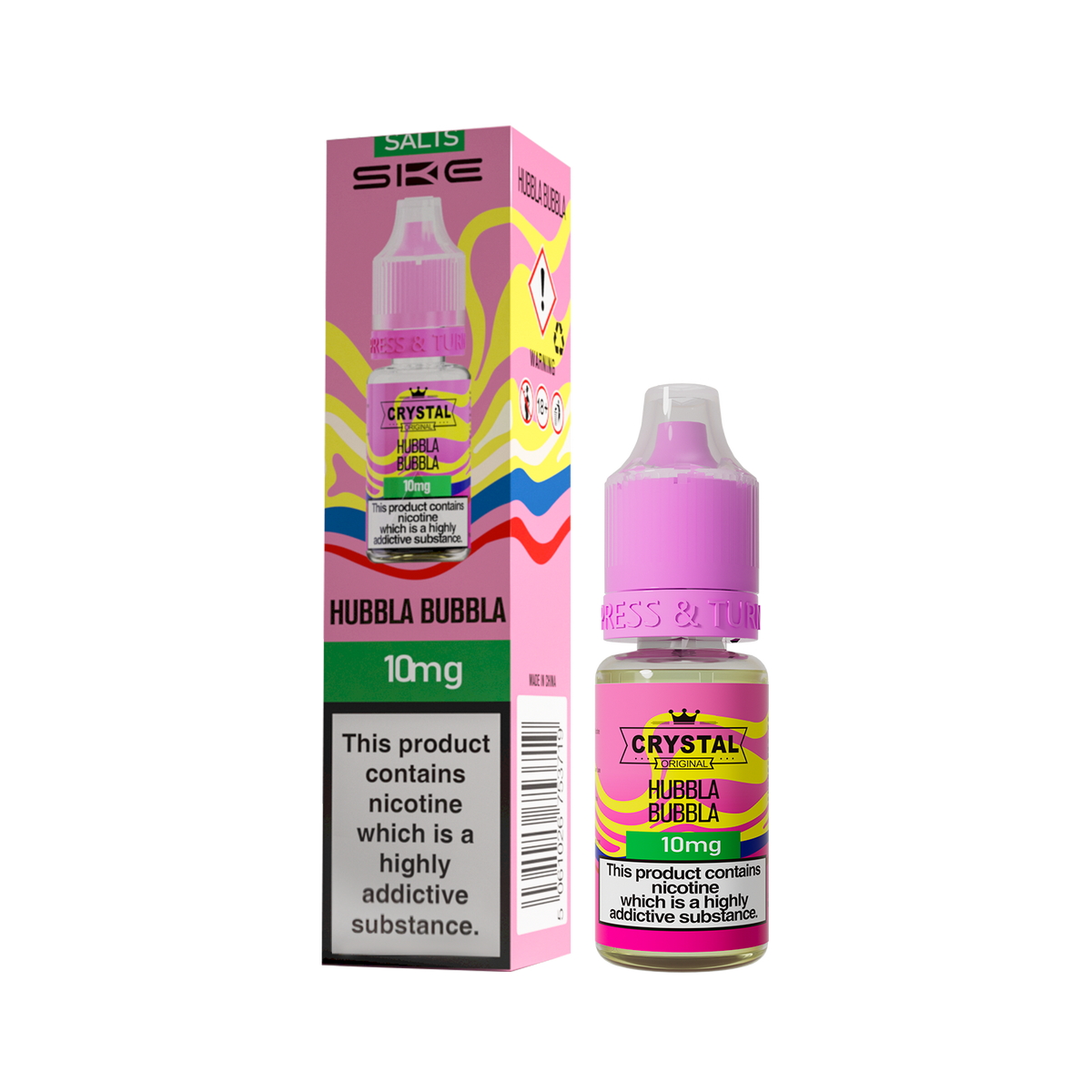 SKE CRYSTAL ORIGINAL SALTS 10ML HUBBLA BUBBLA (10)