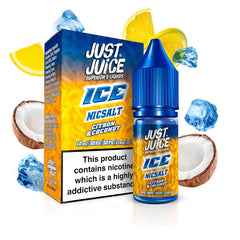 JUST JUICE ICE 10ML NIC SALT CITRON & COCONUT (5)