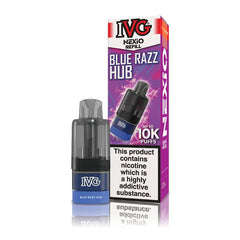 IVG NEXIO 10K REFILL POD BLUE RAZZ HUB (5)