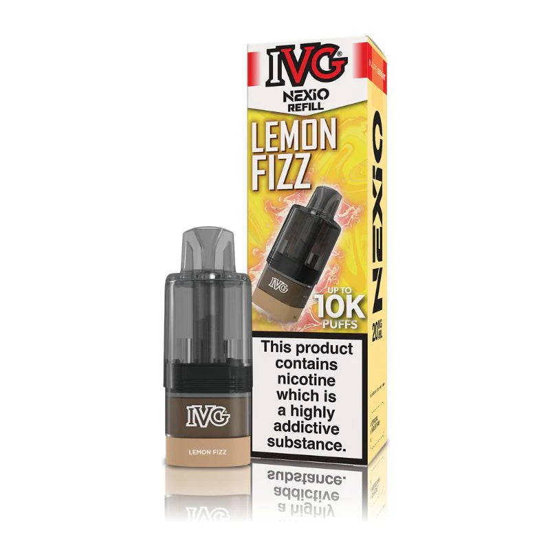 IVG NEXIO 10K REFILL POD LEMON FIZZ (5)