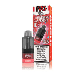 IVG NEXIO 10K REFILL POD STRAWBERRY RASPBERRY ICE (5)