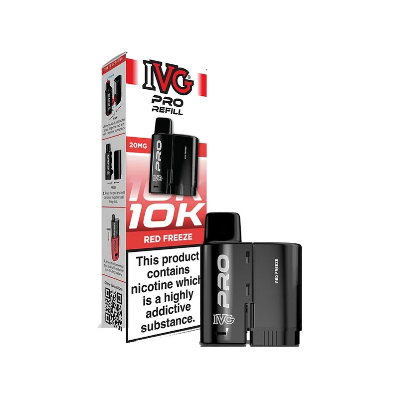 IVG PRO 12ml REFILL RED FREEZE (5)