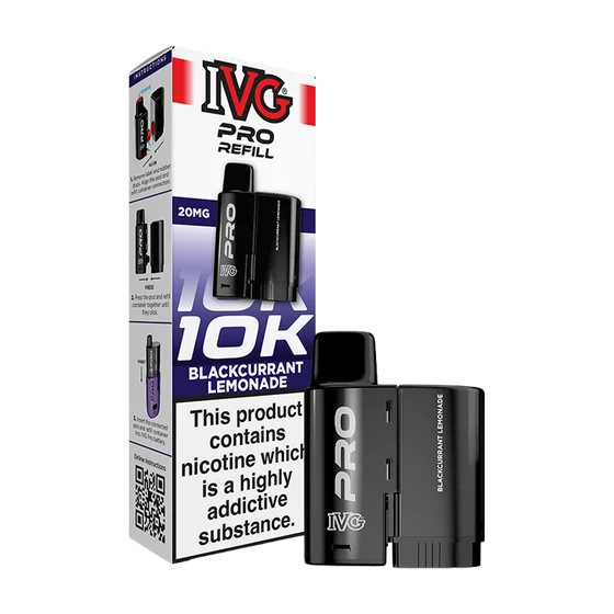 IVG PRO 12ml REFILL BLACKCURRANT LEMONADE (5)