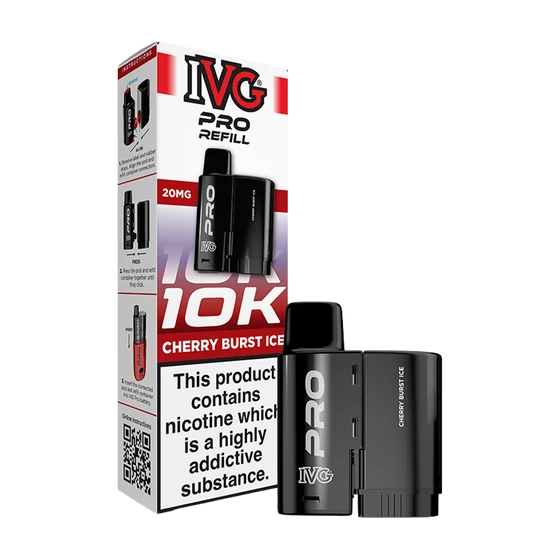 IVG PRO 12ml REFILL CHERRY BURST ICE (5)