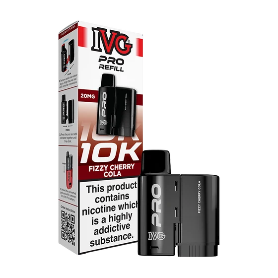 IVG PRO 12ml REFILL FIZZY CHERRY COLA (5)