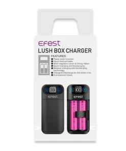 EFEST LUSH BOX CHARGER AND POWER BANK