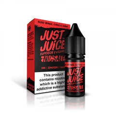 JUST JUICE 10ML NIC SALT BLOOD ORANGE CITRUS & GUAVA (5)