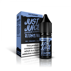 JUST JUICE 10ML NIC SALT BLUE RASPBERRY (5)