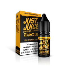 JUST JUICE 10ML NIC SALT MANGO & PASSION FRUIT (5)