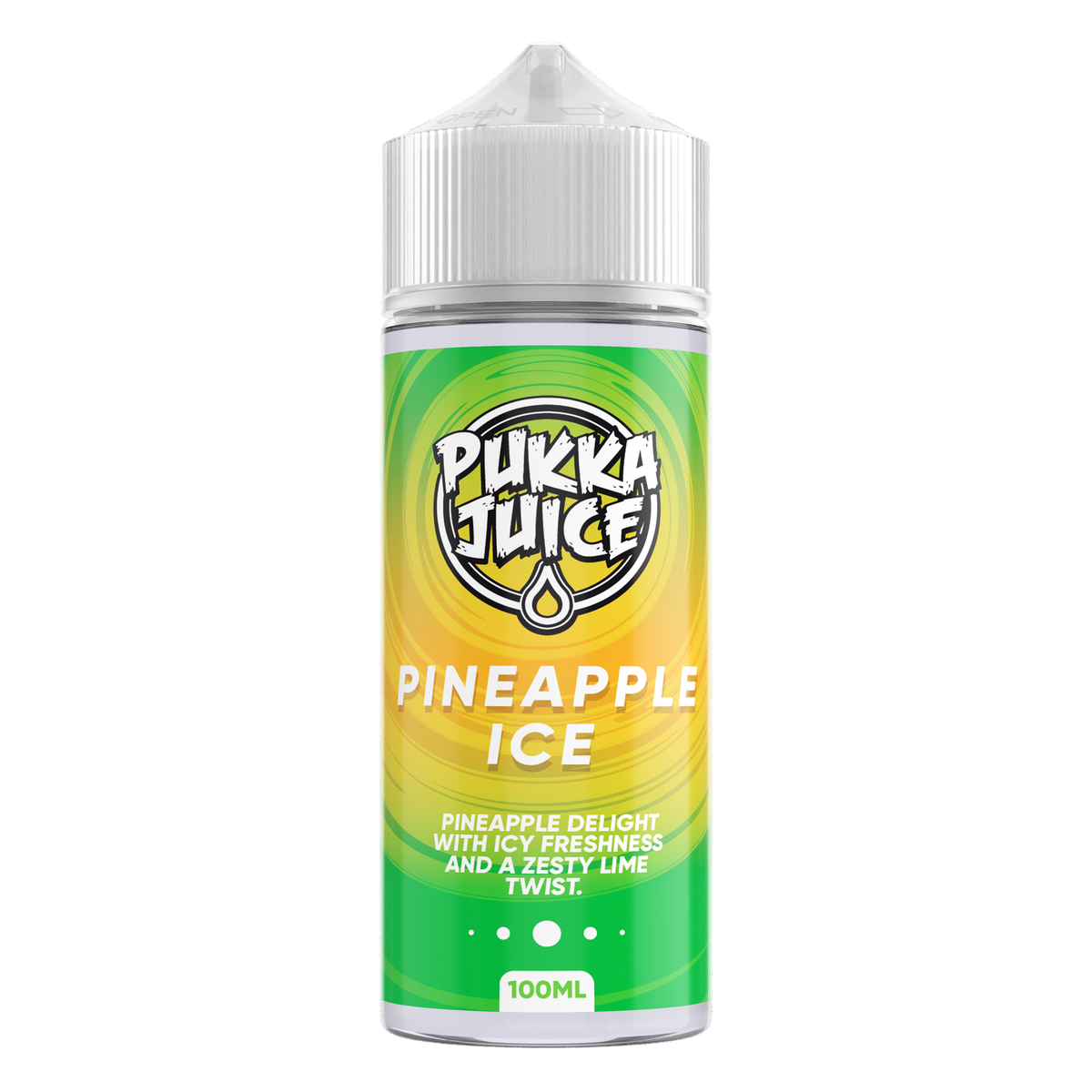 PUKKA JUICE 100ML SHORTFILL PINEAPPLE ICE