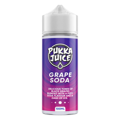 PUKKA JUICE 100ML SHORTFILL GRAPE SODA