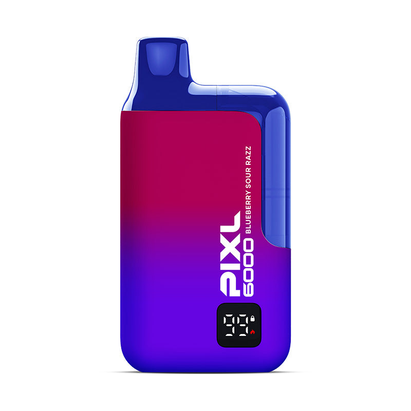 PIXL 6000 DISPOSABLE BLUEBERRY SOUR RAZZ (5)