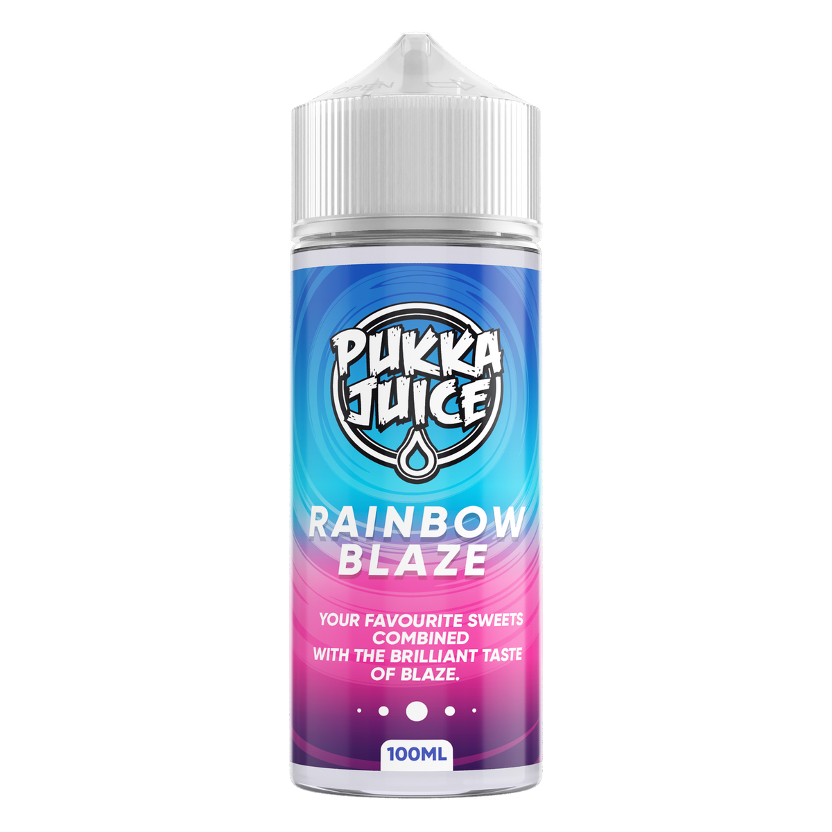 PUKKA JUICE 100ML SHORTFILL RAINBOW BLAZE