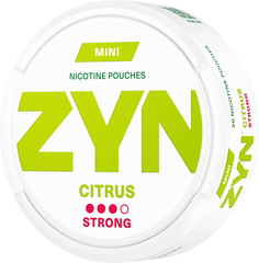 ZYN CITRUS MINI STRONG 6MG (5)