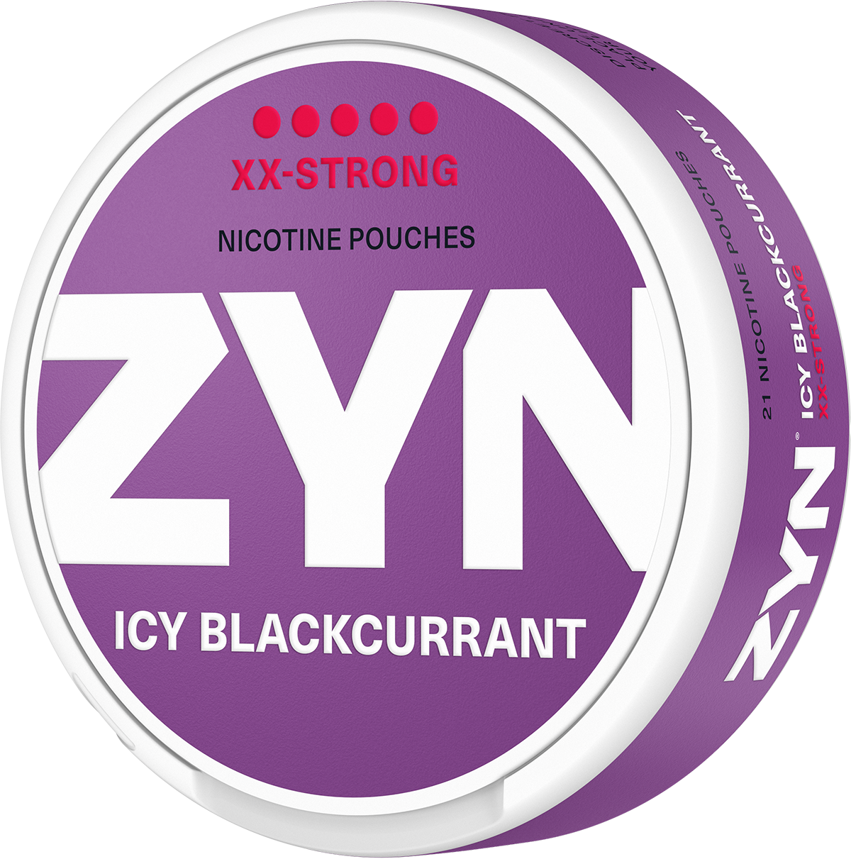 ZYN ICY BLACKCURRANT XX STRONG 12.5MG (5)