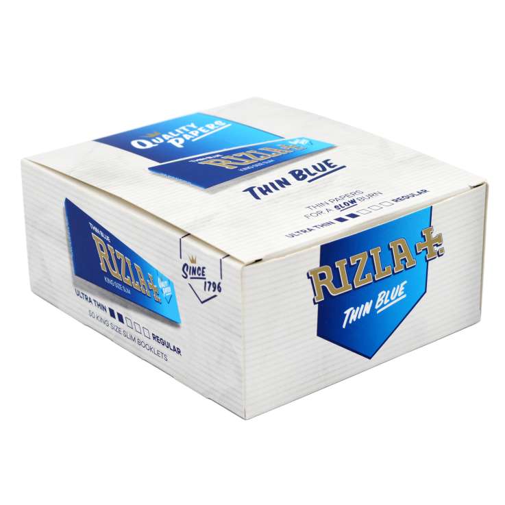 RIZLA THIN BLUE KING SIZE (50)