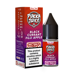 PUKKA JUICE 10ML NIC SALT BLACKCURRANT FUJI APPLE (10)