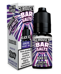 SERIOUSLY BAR SALTS 10ML BLACK ICE (10)