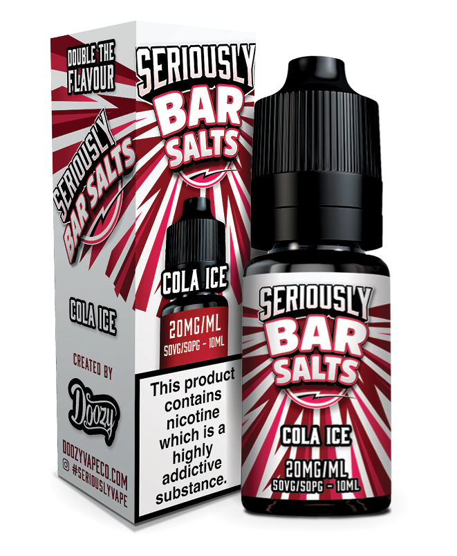 SERIOUSLY BAR SALTS 10ML COLA ICE (10)