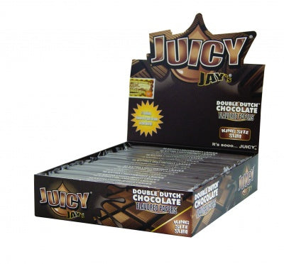 JUICY JAYS DOUBLE DUTCH CHOCOLATE KING SIZE SLIM (24)