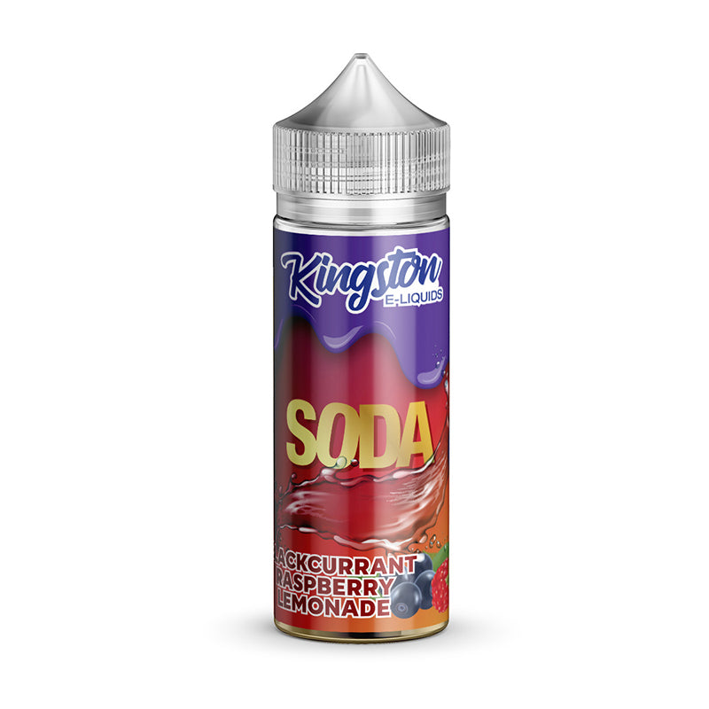 KINGSTON SODA 100ML SHORTFILL BLACKCURRANT RASPBERRY LEMONADE