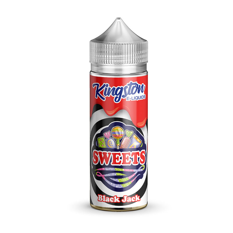 KINGSTON SWEETS 100ML SHORTFILL BLACK JACK