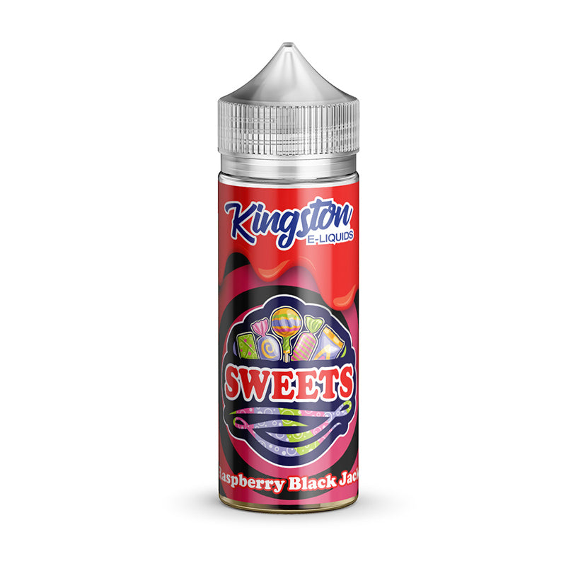 KINGSTON SWEETS 100ML SHORTFILL RASPBERRY BLACKJACK