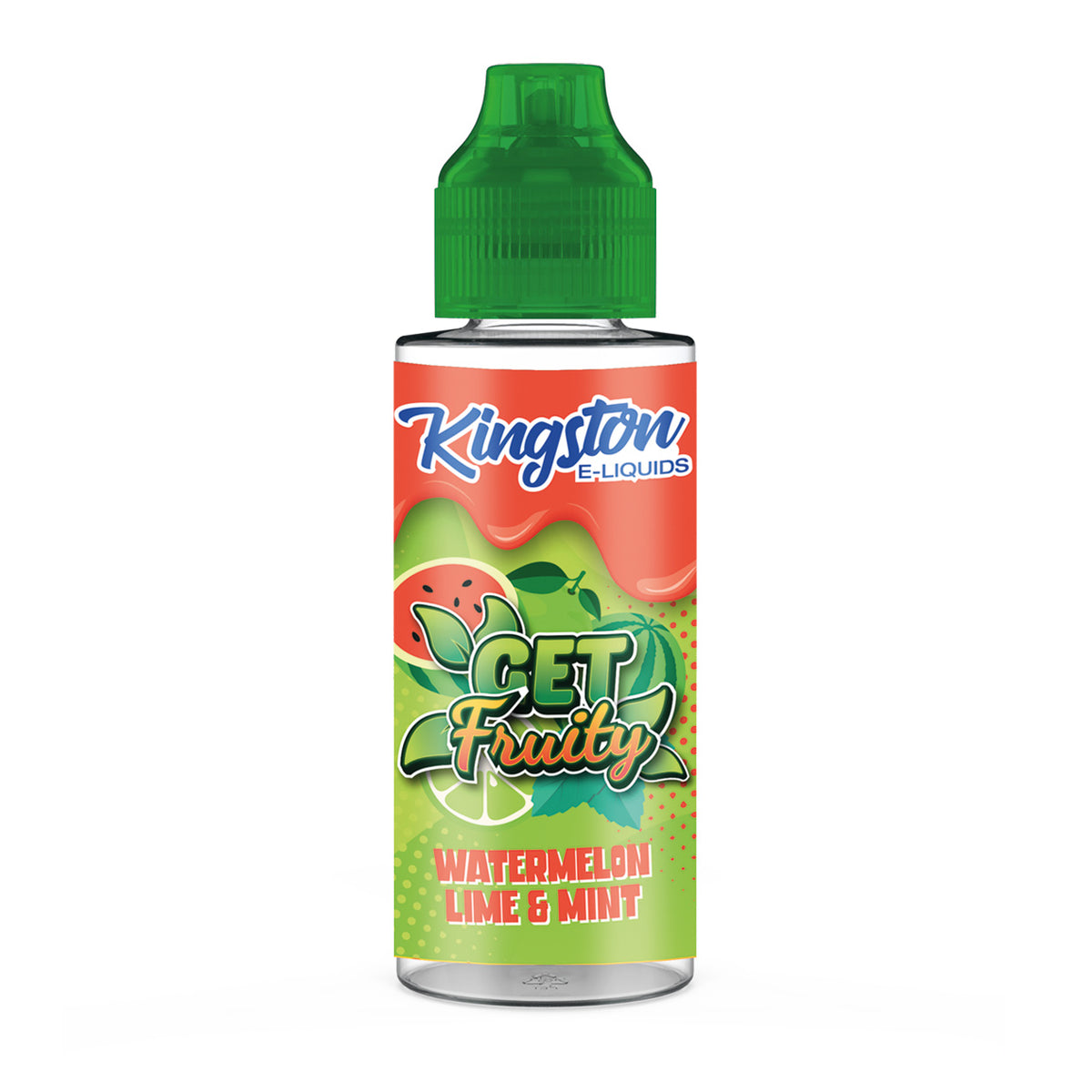 KINGSTON GET FRUITY 100ML SHORTFILL WATERMELON LIME & MINT