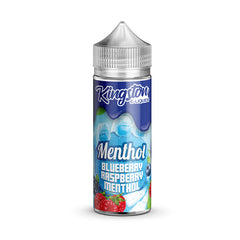 KINGSTON MENTHOL 100ML SHORTFILL BLUEBERRY RASPBERRY