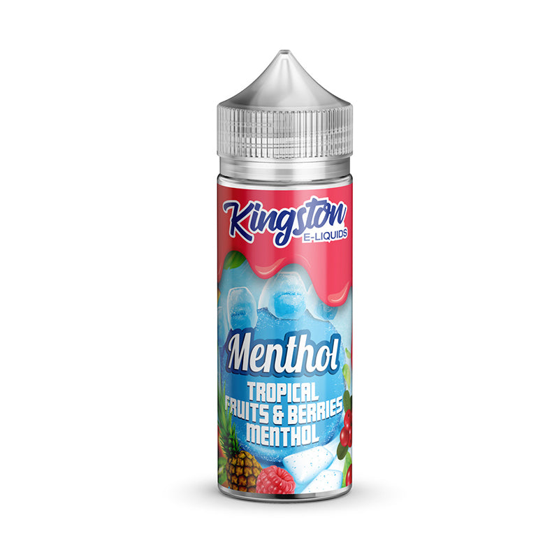 KINGSTON MENTHOL 100ML SHORTFILL TROPICAL FRUITS & BERRIES