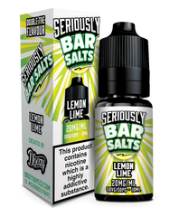 SERIOUSLY BAR SALTS 10ML LEMON LIME (10)