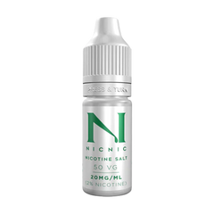 NIC NIC SALT SHOT 10ML 20MG 50 VG BOX OF 120