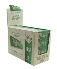 RIZLA MEDIUM THIN GREEN MULTIPACK (20X5)