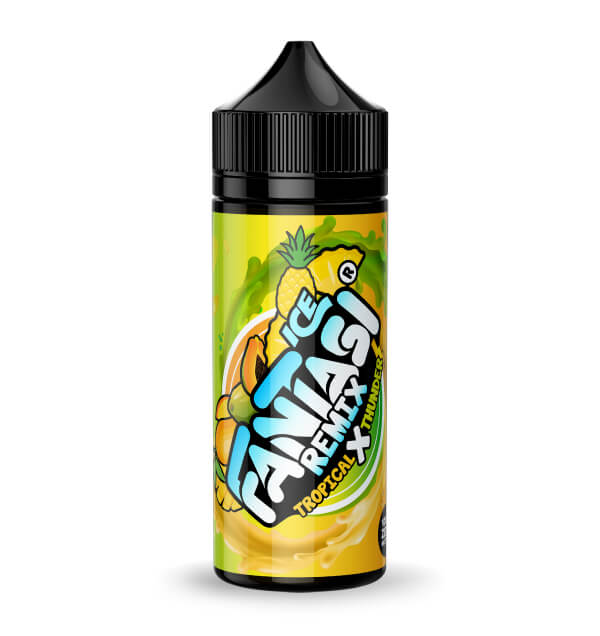 FANTASI REMIX 100ML SHORTFILL TROPICAL X THUNDER ICE