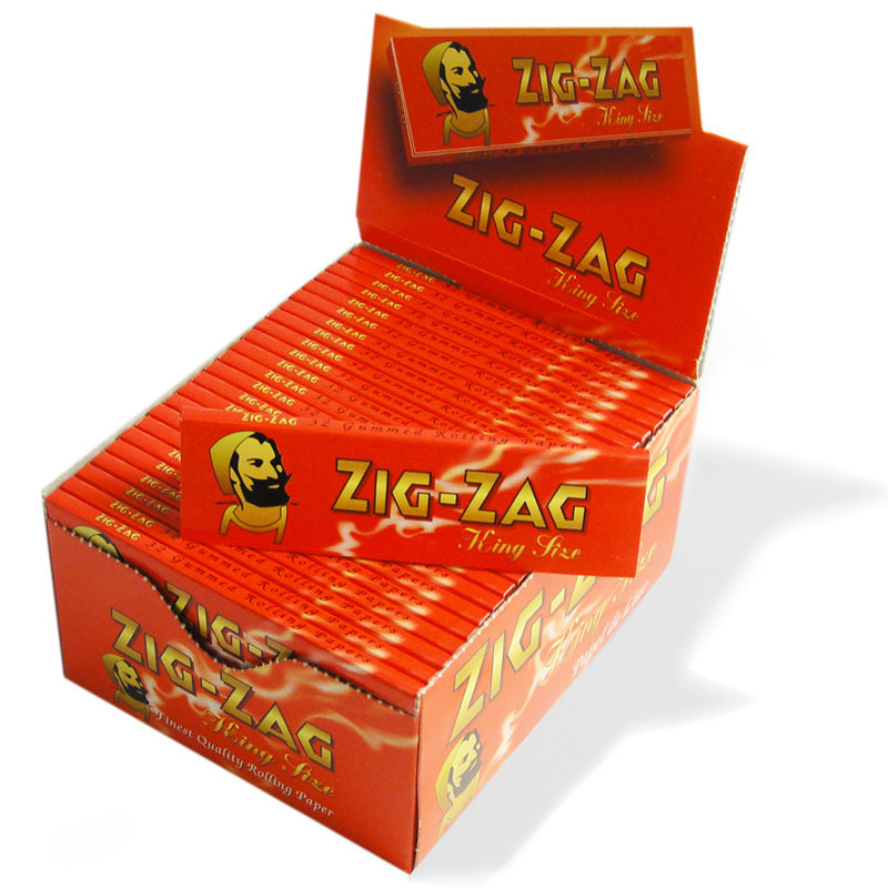 ZIG-ZAG RED KING SIZE PAPERS (50)