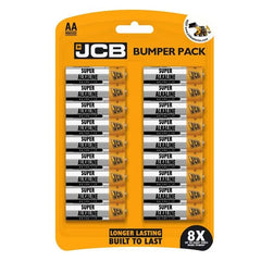 JCB AA SUPER ALKALINE BUMPER PACK OF 18 (12)