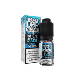 DOUBLE DRIP 10ML BLUE SLUSH NIC SALTS (10)