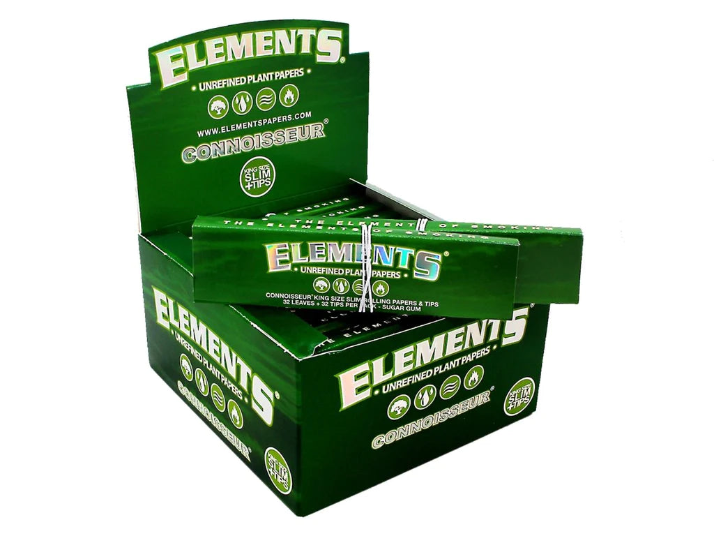 ELEMENTS GREEN CONNOISSEUR PAPERS + TIPS (32)