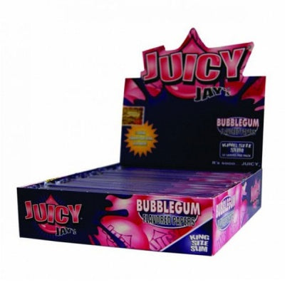 JUICY JAYS BUBBLEGUM KING SIZE SLIM (24)