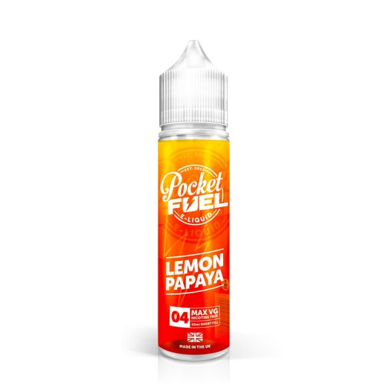 POCKET FUEL 50ML SHORTFILL LEMON & PAPAYA